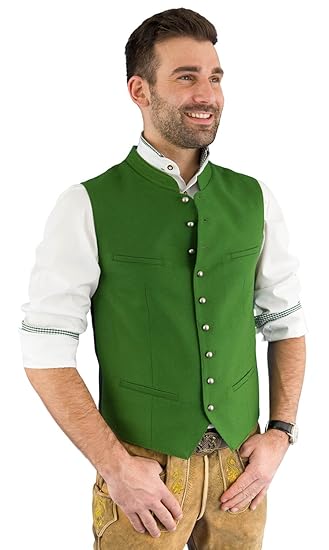Hammerschmid Trachtenweste Max 88247 apfelgrün