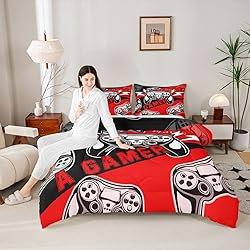 Erosebridal Gaming Comforter Sets for Boys Kids