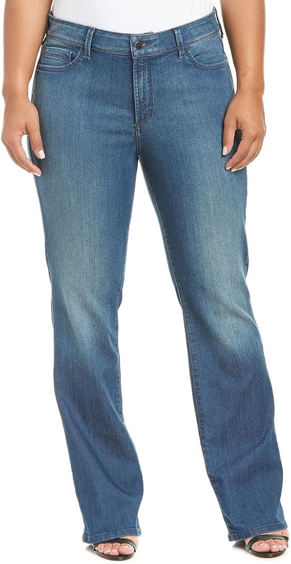 NYDJ Women's Plus Size Barbara Bootcut Jeans, Nottingham, 16W Amazon