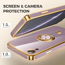 Nonional Compatible for iPhone XR Case with 2 Pack