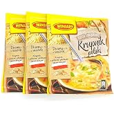 WINIARY Krupnik Polski SOUP pack of 3 (9 portions) Made in Poland