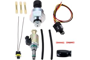GOHANTEE 7.3 Powerstroke Fuel Injection Pressure Regulator IPR Valve with ICP Control Sensor and Pigtail Connector Compatible with Ford F250 F350 F450 F550 F650 F750, Replace# F81A9C968AA 1829856C91