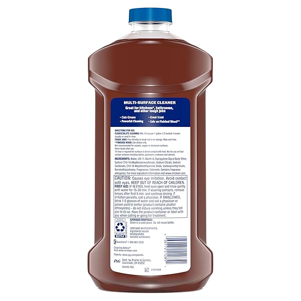 MR. CLEAN ALL PURPOSE CLEANER, CLEANING LIQUID, SPICED HARVEST, 41OZ