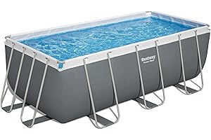 Bestway Power Steel 13'6" x 6'7" x 48" Above Ground Pool Set
