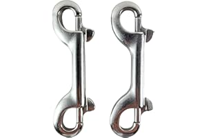 Aquatic Hunt - Marine Grade 4" (100mm) Double Ended Clips/Bolt Snaps with SS316 Spring