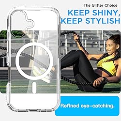 AICase for iPhone 16 Case Clear[Compatible with