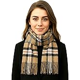Biddy Murphy 100% Irish Wool Scarf for Women & Men, Soft & Warm, Plaid Tartan, 12" x 60"