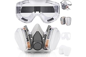 Faburo Respirator Half Mask Dust Protection Breathing Mask