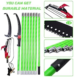Pole Saw Tree Trimming Long-handle - 26.5Feet Manua