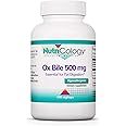 NutriCology Ox Bile 500 mg - Fat Digestion, Liver, Metabolic, GI Support - 100 Vegicaps