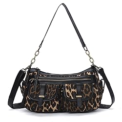 Angel Kiss Hobo Leopard Purses for Women Crossbody