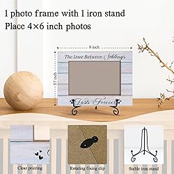 Yuansail Siblings Picture Frame, 4x6 Wooden Frame