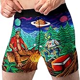 Random Stock Apparel Funny Men’s Boxers – Stretchy, Tag-Free, Breathable Underwear, Gag Gifts for Men