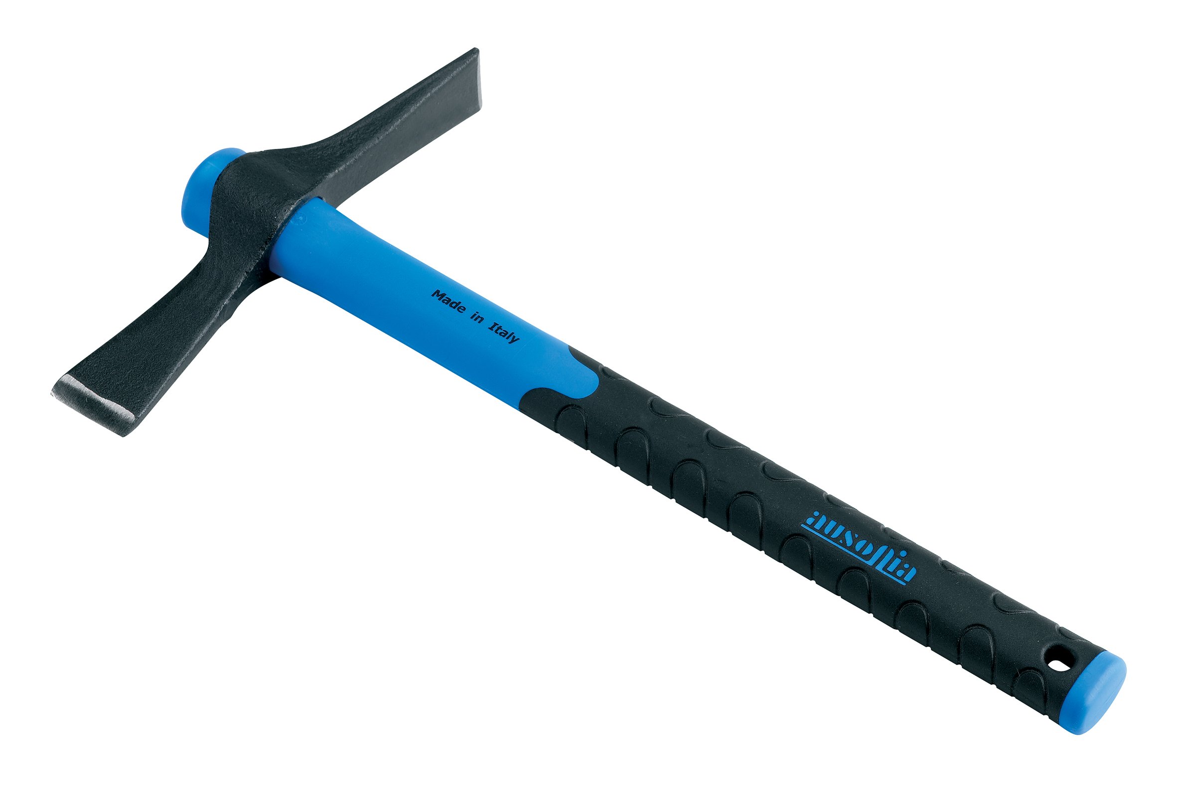 AUSONIA - 86193 Magnetic Masons Cutter Hammer 500 Grams with 39 CM Fiber Handle