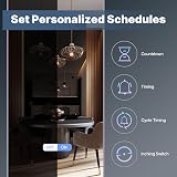 MOES WiFi Smart Wall Switch 2 Gang Touch Multi-Control No Neutral Alexa Google view 5