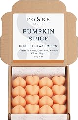 Fosse Living Pumpkin Spice Soy Wax Melts 16 Pack - Plastic Free view 1
