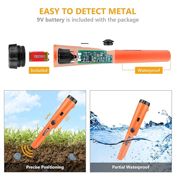 Amazon.com: HOMPO detector de metales Pinpointer ...
