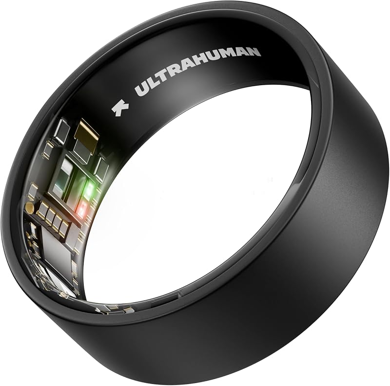 Ultrahuman Ring AIR Sleep Tracker HRV Temp 6 Day Battery Size 8