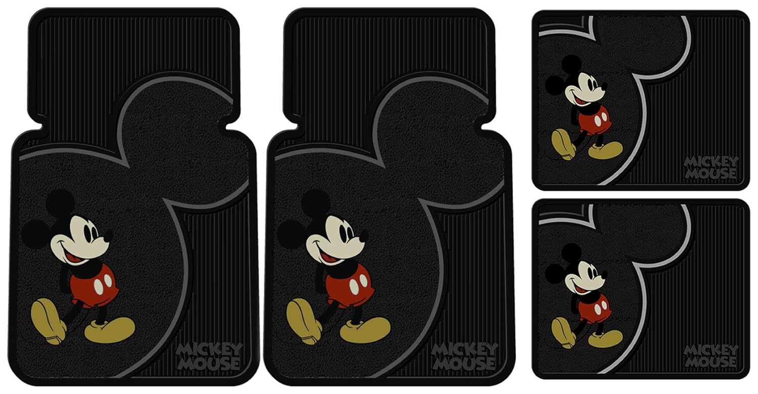 Interior Accessories Vintage Mickey Mouse Universal Fit Molded