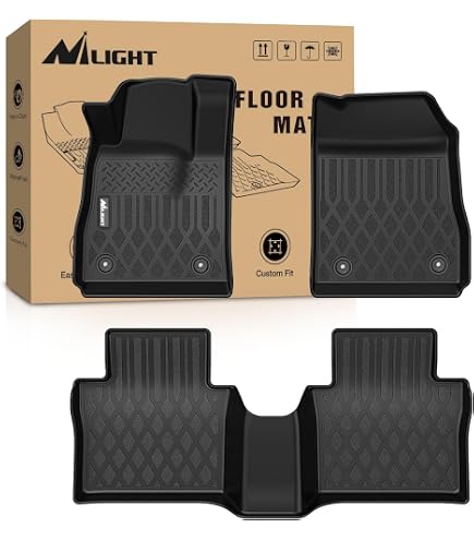 OEDRO All-Weather Floor Mats For 2014-2020 Chevy Impala - TPE Liners Front & Rear Set - View #6