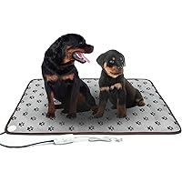 Pet Heating Pad for Extra Large Dog Bed Indoor,Waterproof Heated Dog Bed Mat,Pet Heating Pad,Cat Heating pad,Puppy Heating pa