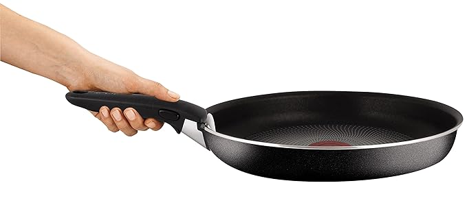 Tefal Ingenio L2009702 Juego De Sartenes Y Cacerolas, Revestimiento Antiadherente, Negro