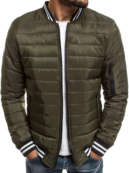 MOODOZ Herren Bomberjacke Kapuzenjacke Fliegerjacke Übergangsjacke Freizeitjacke Sportjacke Frühlingsjacke JS/RZ002