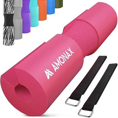 Amonax Barbell Squat Pad Extra Thick Foam Neck Shoulder Support