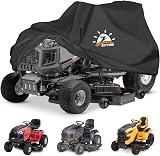 Zettum Riding Mower Cover 183 x 137 x 117 cm 600D PU Coated Waterproof view 1