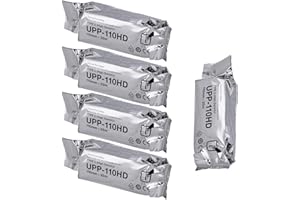 YABOYUGO UPP-110HD High Density Ultrasound Paper, Replacement for Sony UPP-110HD, 110 mm x 20m Thermal Print Film/Media 5 Rolls