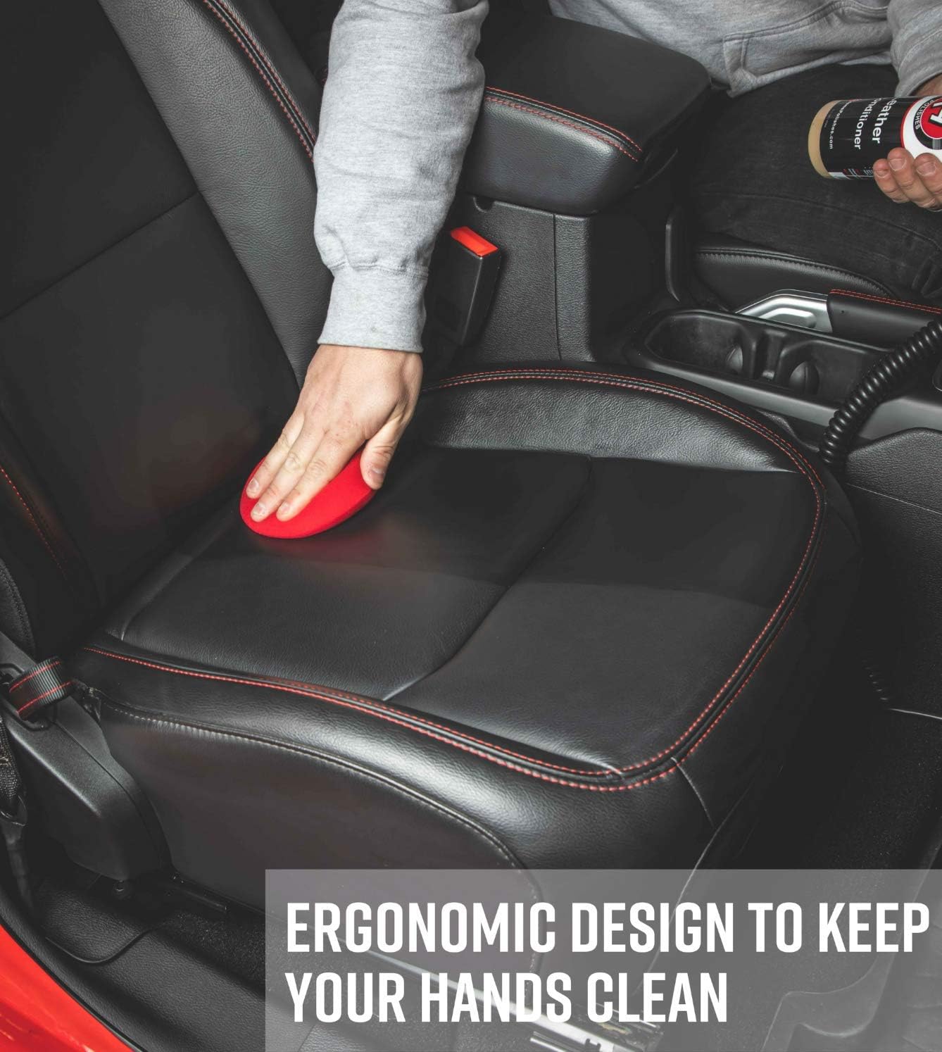 Adam's Premium Interior Dressing Applicators - for Use On Boat, Bike, RV, Auto Interior Car Accessories, Seats, Vinyl, Dashboard, Steering Wheel & More to Clean & Restore Color Back (2 Pack): Automotive