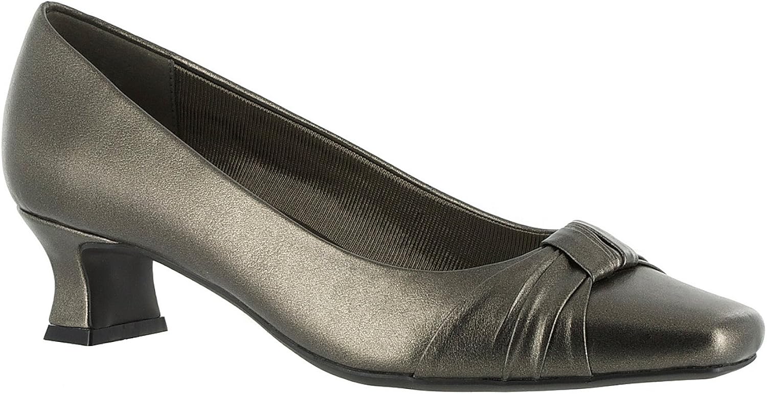 Easy Street "Waive Dress Pumps Pewter 8 WW Amazon.co.uk Shoes & Bags