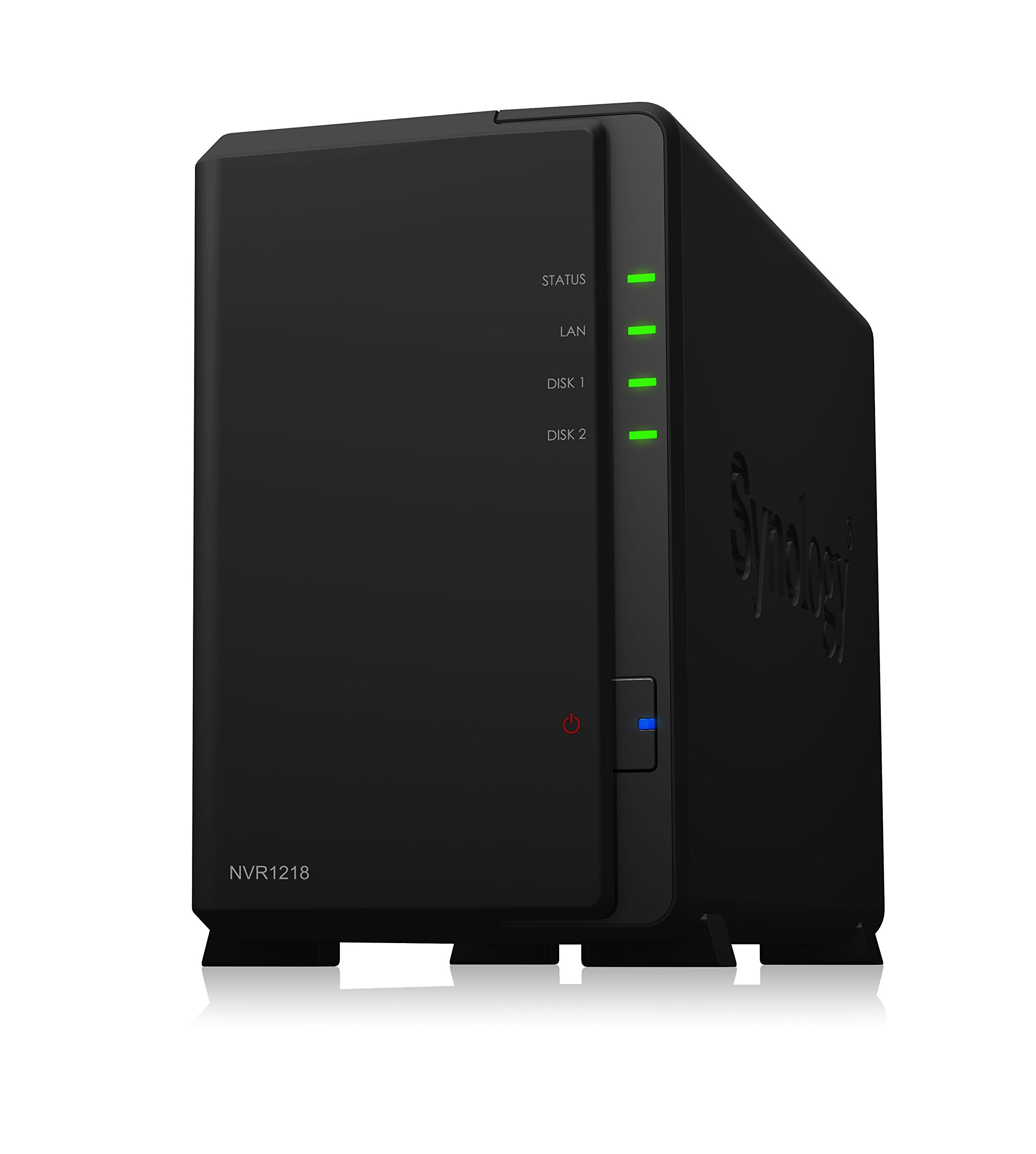 Synology NVR1218 Network Video Recorder, Black