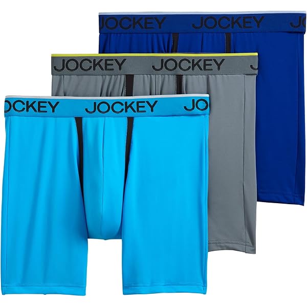Produktbild von Jockey Infinite Cool Boxershorts 3er Pack - Mikrofaser Mit Kühl-Effekt