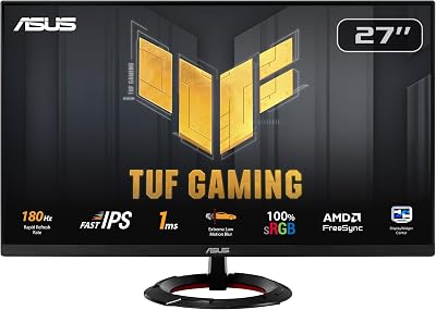 ASUS TUF Gaming VG279Q3R 27 inch 1080p 180Hz Fast IPS ELMB FreeSync