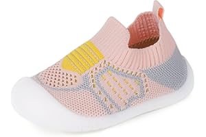 SISTTKE Baby Shoes Toddler Slippers Infant Socks Boy Girl Walker Shoe Non Slip Sole