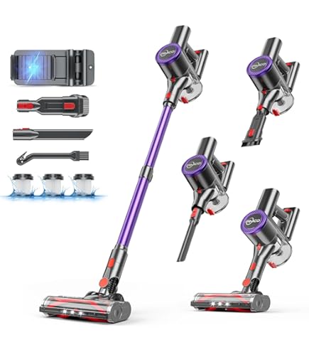 Amazon.com: Hearten Cordless Stick Vacuum Cleaner 350W/30Kpa 40
