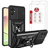 Anvzle for Samsung Galaxy A05 Case with [2