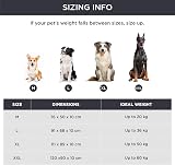 Bedsure Washable Dog Bed Extra Large 111x89x9cm Grey Oxford Fabric view 6