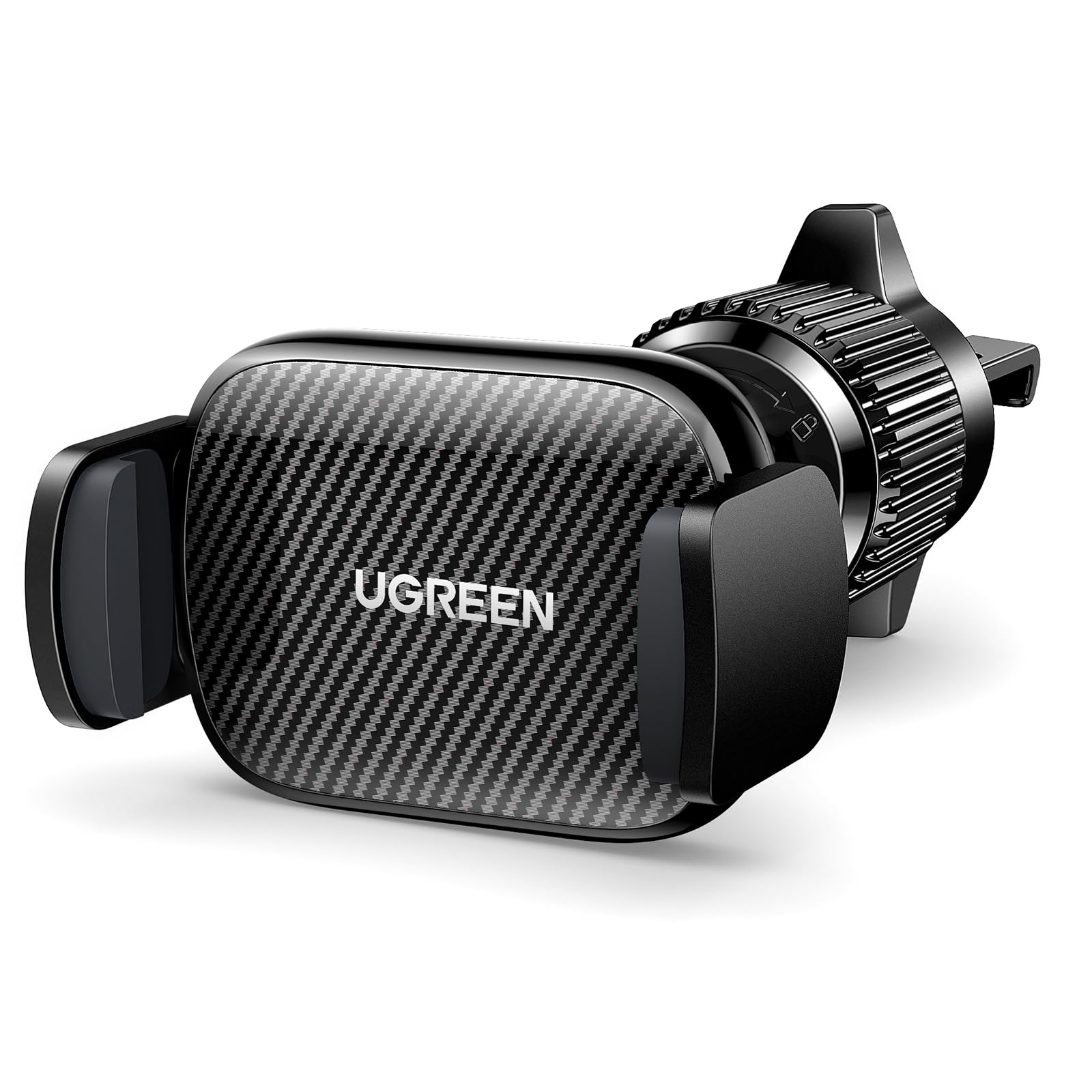 UGREEN Car Phone Holder Air Vent, Universal Phone holder for Cars [Military-grade Metal Hook] 360° Rotation Car Phone Mount Compatible with iPhone 17 Pro Max Air 16/15/14/13/12/11, Galaxy S25 S24 S23