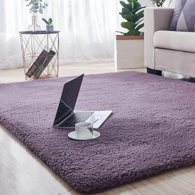 Alfombra Peluda Extra Gruesa, Pesada Y Lujosa, Alfombra De Pasillo De