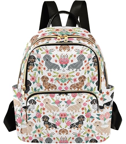 Cute Husky Dogs Animal Small Backpack for Women Fashion Backpack Purse Lightweight Casual Daypack Back Pack Travel Bag, S : Clothing, Shoes & Jewelry