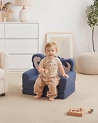 Blissful Diary Kids Couch, 2-in-1 Soft Toddler