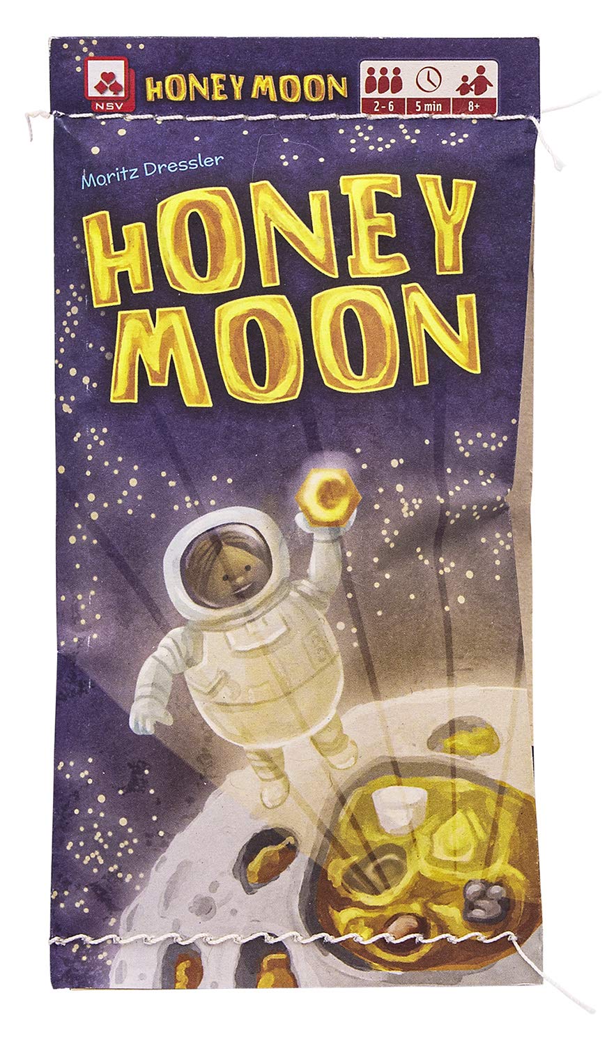 NSV - 3609 - Honey Moon - Small Dice Game - Plastic Free