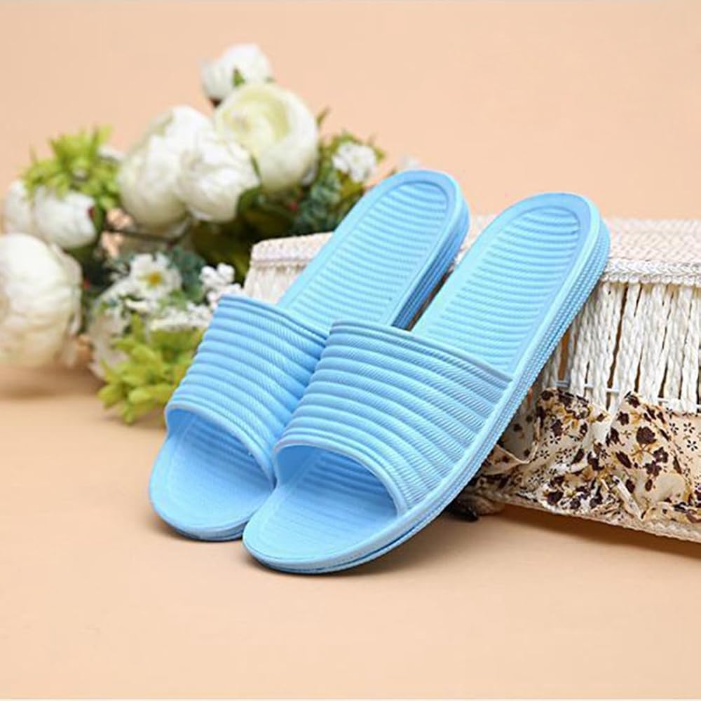 slippers on the beach