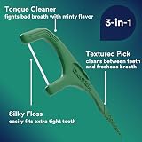 DenTek Fresh Clean Floss Picks 75 Count For Extra Tight Teeth Mint view 4