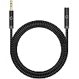 Cellet 3.5mm Stereo Audio Aux Cable for Stereo, iPods, MP3, Audio Player 6-Feet Extion Cable