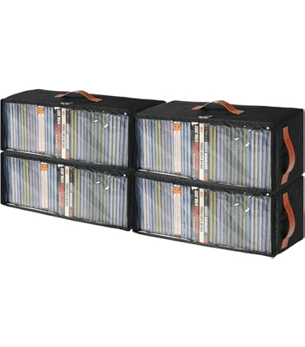 Amazon.com: CD Holder Rack, Natural Bamboo CD Rack Organizer Holds