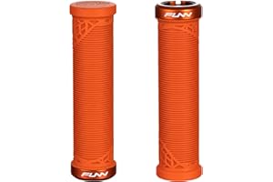 Funn Hilt JR Mountain Bike Handlebar Grips with Single Lock On Clamp, Bicycle Handlebar Locking Grips with 19 mm Inner Diameter, 3/4 Inch Bicycle Grips for Youth, Girls and Boys