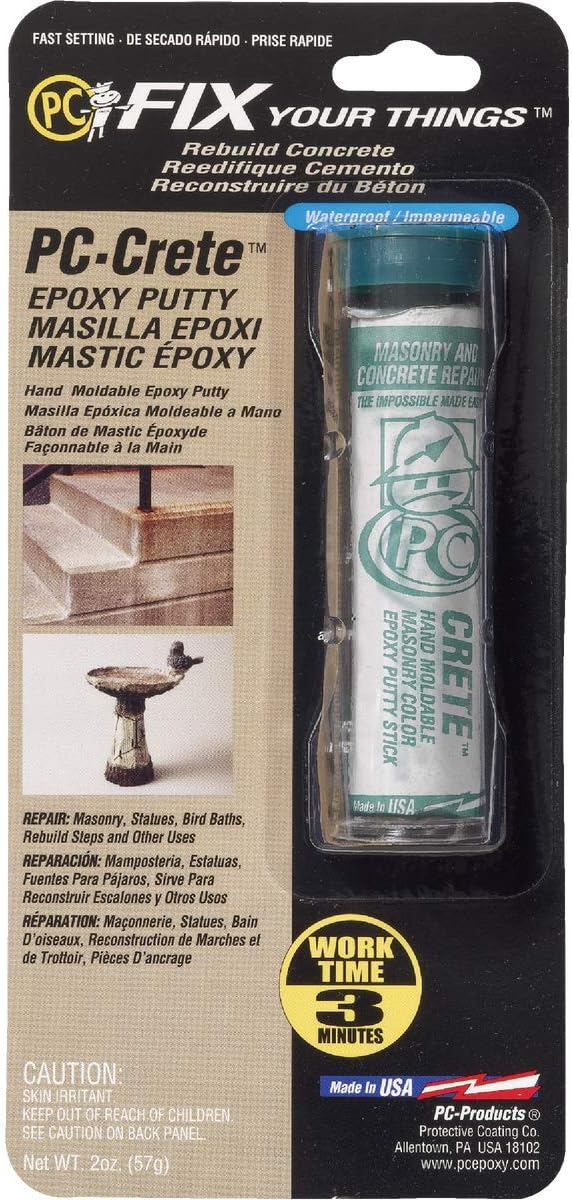 PC-Crete 2 Oz. White Epoxy Putty - 1 Each